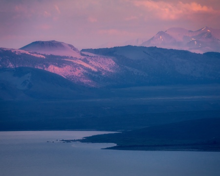 Last Light on Mono Crater